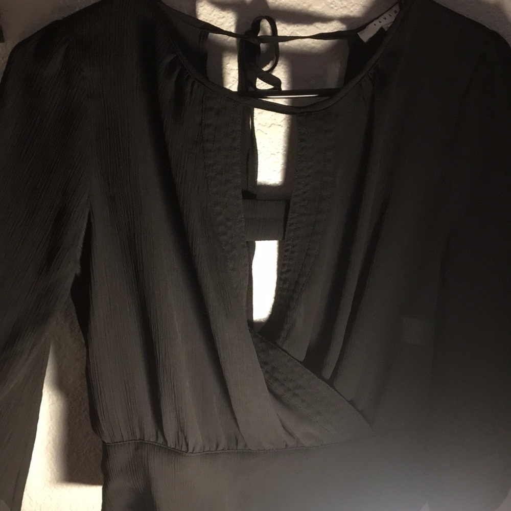Small black blouse